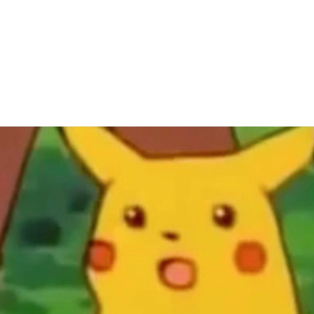 Meme Surprised Pikachu: Tested once after the deploy and it failed again